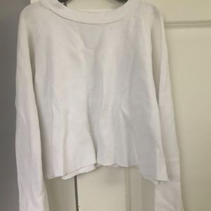 white long sleeve shirt